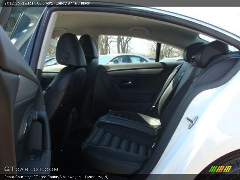 Candy White / Black 2012 Volkswagen CC Sport