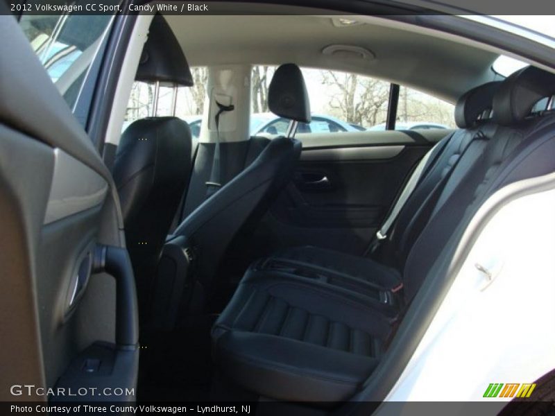 Candy White / Black 2012 Volkswagen CC Sport
