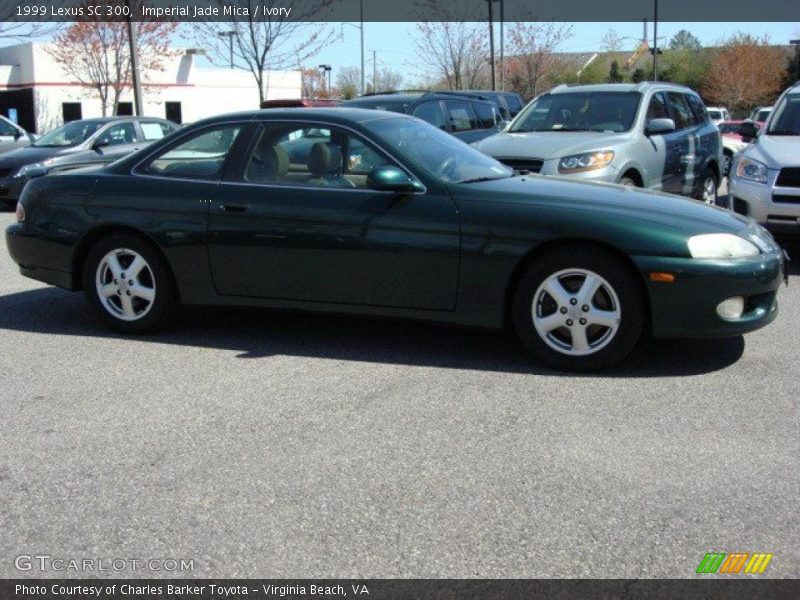 Imperial Jade Mica / Ivory 1999 Lexus SC 300