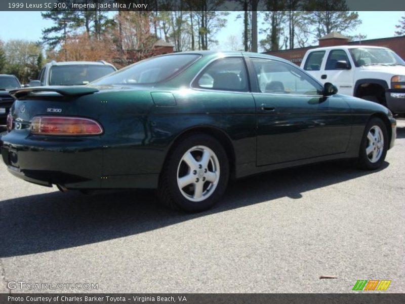 Imperial Jade Mica / Ivory 1999 Lexus SC 300