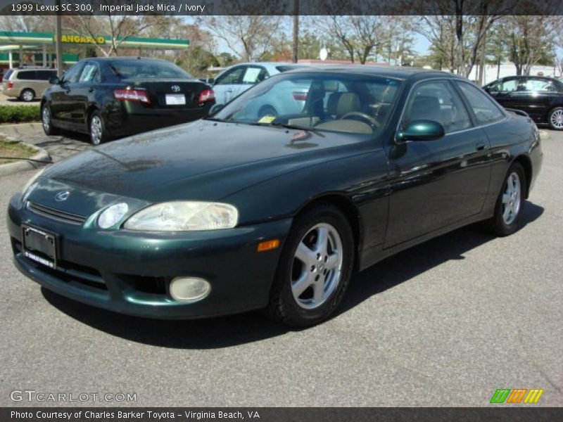 Imperial Jade Mica / Ivory 1999 Lexus SC 300