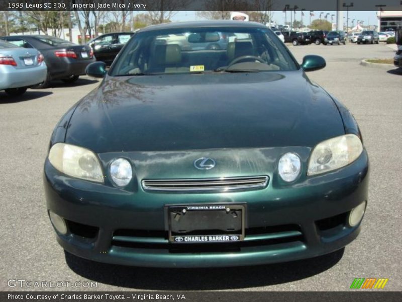 Imperial Jade Mica / Ivory 1999 Lexus SC 300