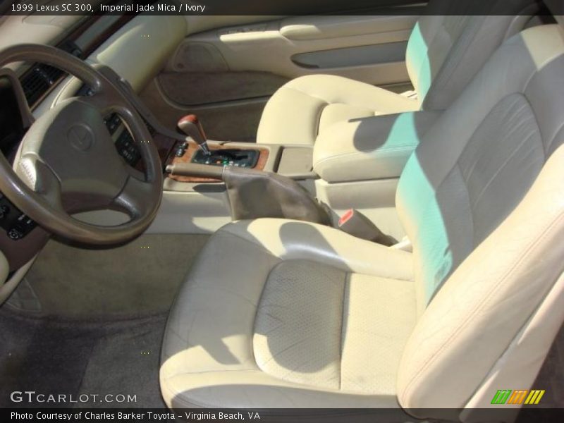 Imperial Jade Mica / Ivory 1999 Lexus SC 300