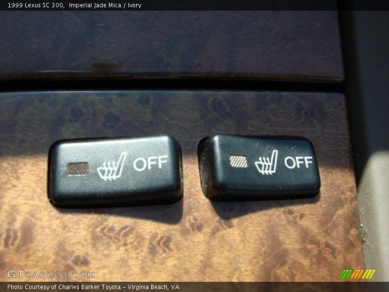 Imperial Jade Mica / Ivory 1999 Lexus SC 300