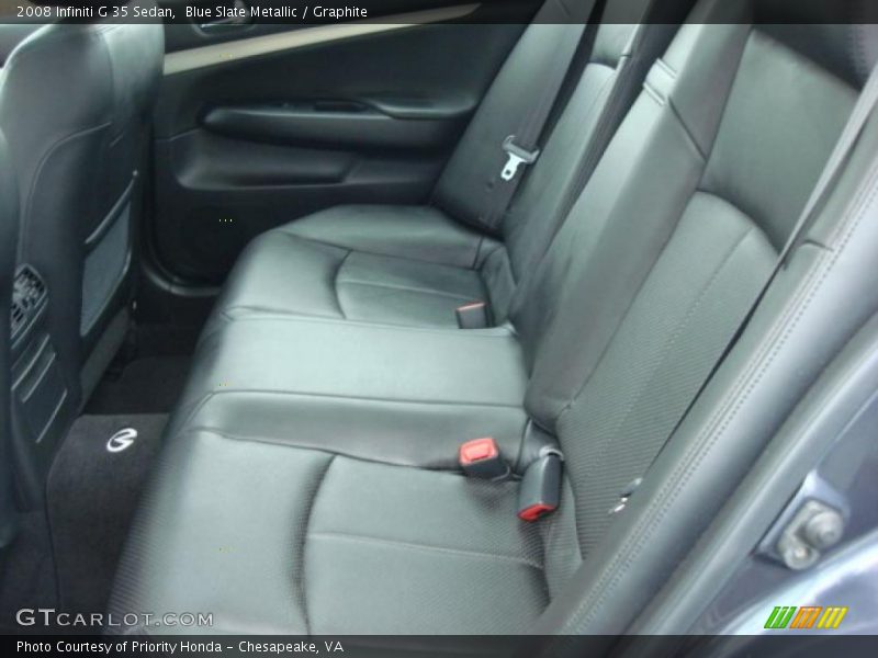 Blue Slate Metallic / Graphite 2008 Infiniti G 35 Sedan
