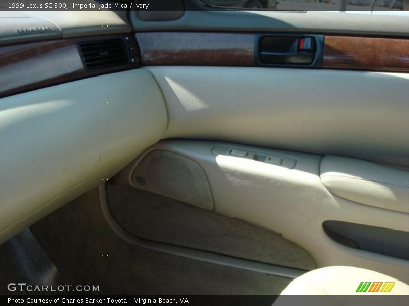 Imperial Jade Mica / Ivory 1999 Lexus SC 300