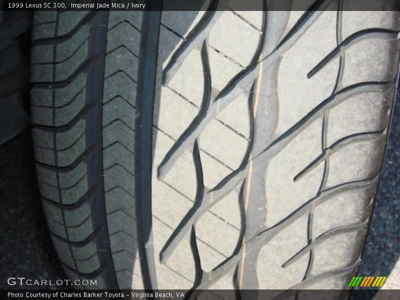 Imperial Jade Mica / Ivory 1999 Lexus SC 300