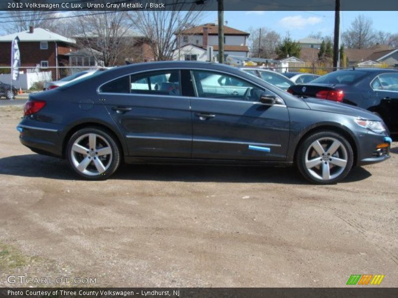 Urano Gray Metallic / Black 2012 Volkswagen CC Lux