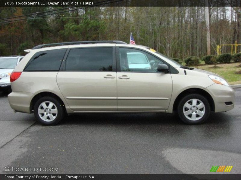 Desert Sand Mica / Taupe 2006 Toyota Sienna LE