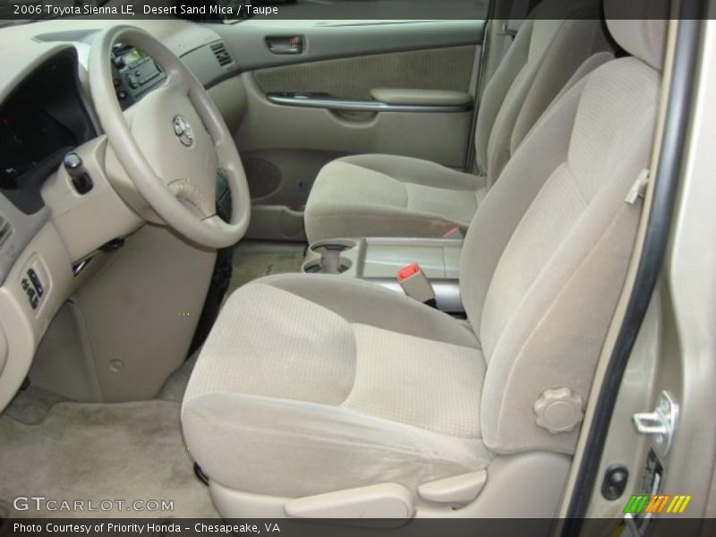 Desert Sand Mica / Taupe 2006 Toyota Sienna LE