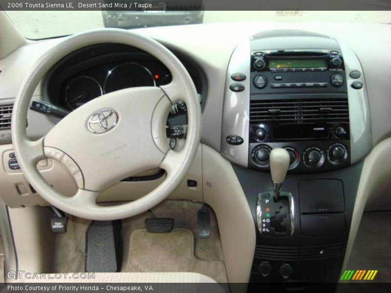 Desert Sand Mica / Taupe 2006 Toyota Sienna LE