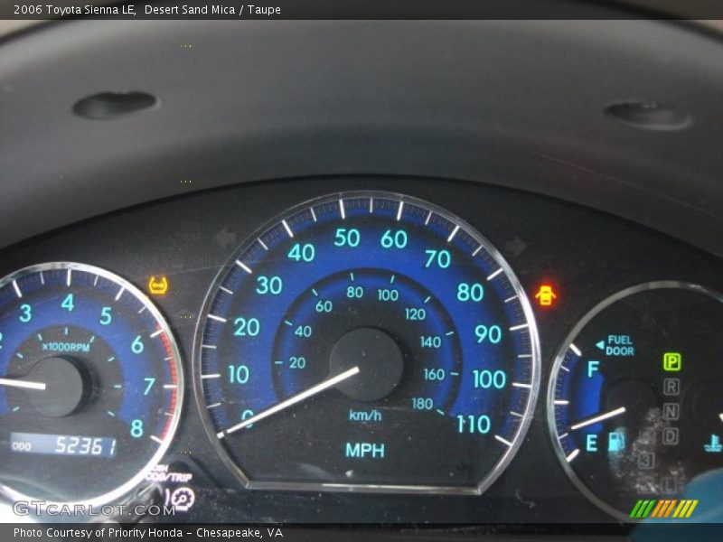 Desert Sand Mica / Taupe 2006 Toyota Sienna LE