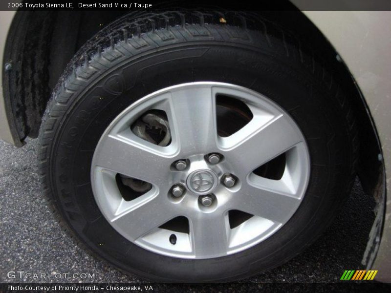 Desert Sand Mica / Taupe 2006 Toyota Sienna LE