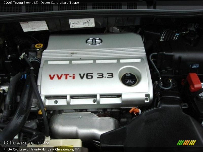 Desert Sand Mica / Taupe 2006 Toyota Sienna LE