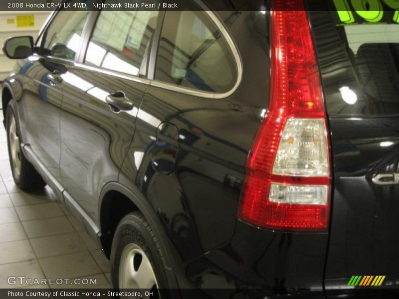 Nighthawk Black Pearl / Black 2008 Honda CR-V LX 4WD