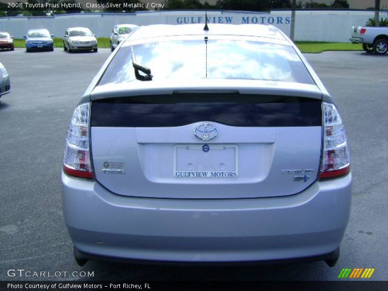 Classic Silver Metallic / Gray 2008 Toyota Prius Hybrid