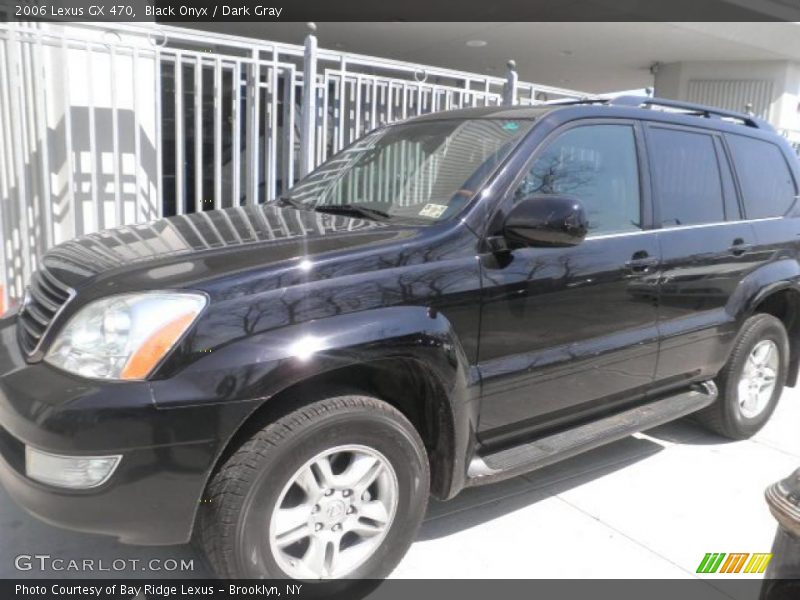 Black Onyx / Dark Gray 2006 Lexus GX 470