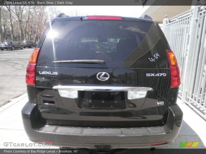 Black Onyx / Dark Gray 2006 Lexus GX 470