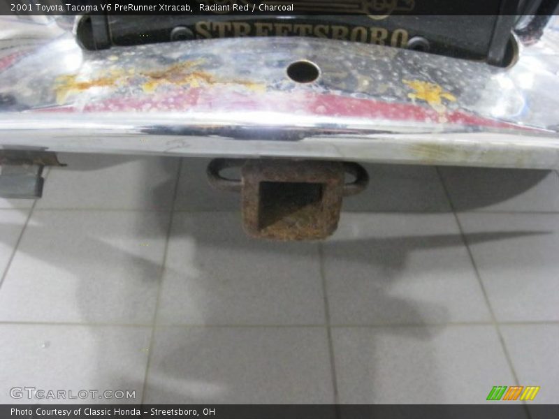 Radiant Red / Charcoal 2001 Toyota Tacoma V6 PreRunner Xtracab