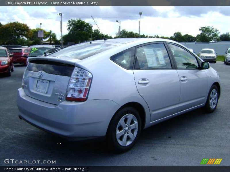 Classic Silver Metallic / Gray 2008 Toyota Prius Hybrid