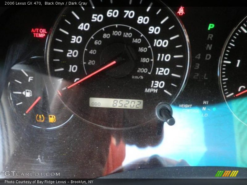 Black Onyx / Dark Gray 2006 Lexus GX 470