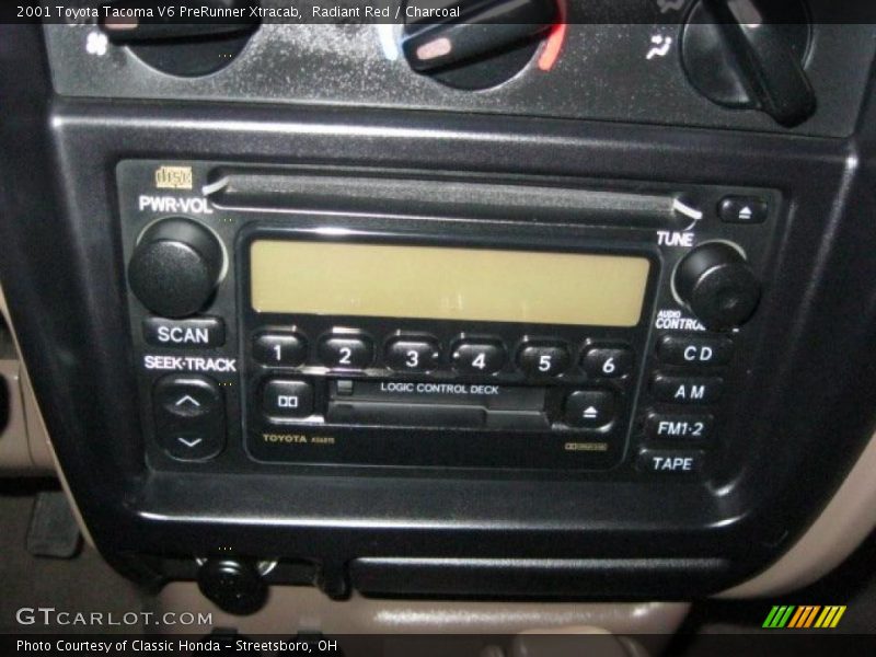 Radiant Red / Charcoal 2001 Toyota Tacoma V6 PreRunner Xtracab