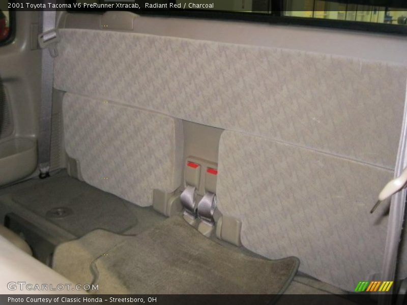 Radiant Red / Charcoal 2001 Toyota Tacoma V6 PreRunner Xtracab