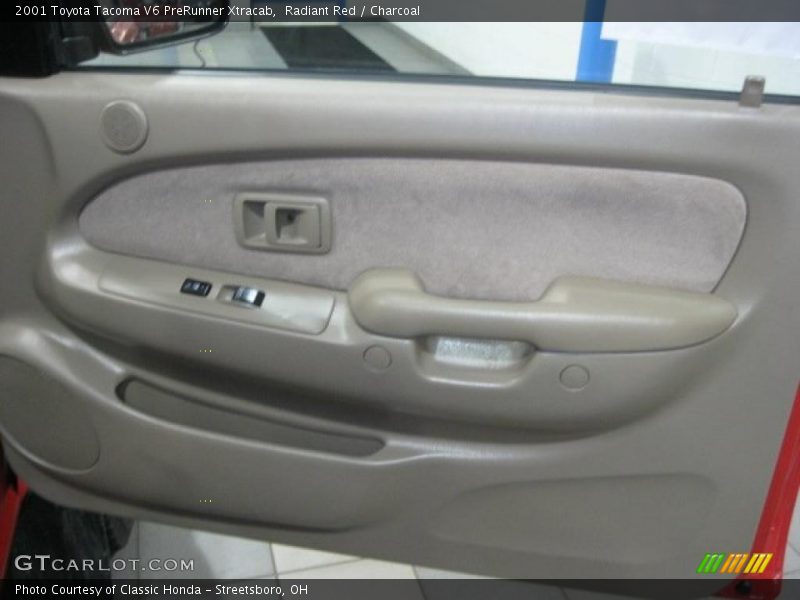 Radiant Red / Charcoal 2001 Toyota Tacoma V6 PreRunner Xtracab