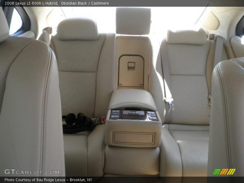 Obsidian Black / Cashmere 2008 Lexus LS 600h L Hybrid