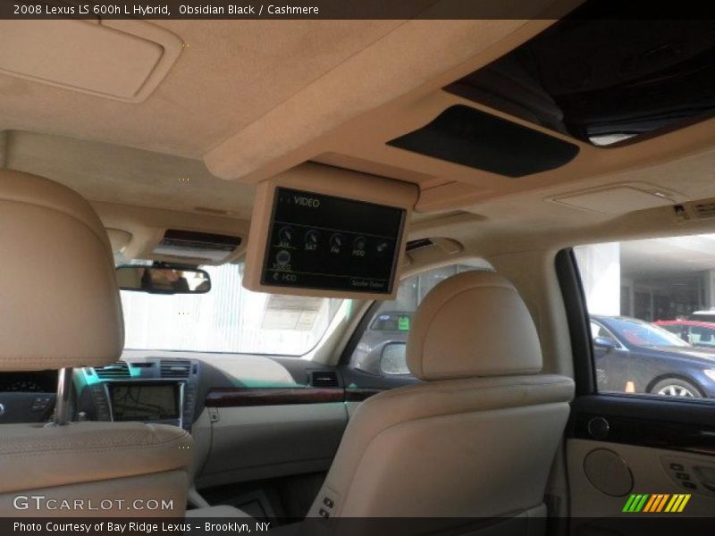 Obsidian Black / Cashmere 2008 Lexus LS 600h L Hybrid