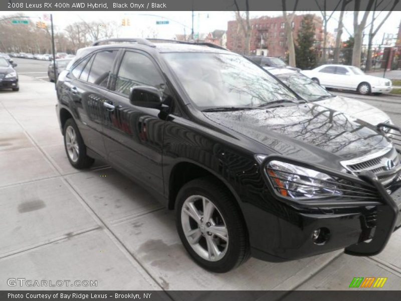 Black Onyx / Black 2008 Lexus RX 400h AWD Hybrid