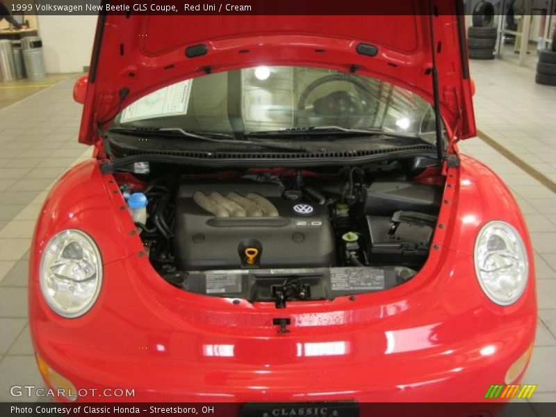 Red Uni / Cream 1999 Volkswagen New Beetle GLS Coupe