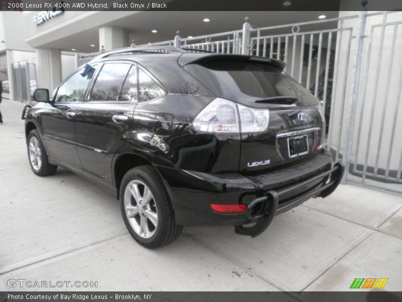 Black Onyx / Black 2008 Lexus RX 400h AWD Hybrid
