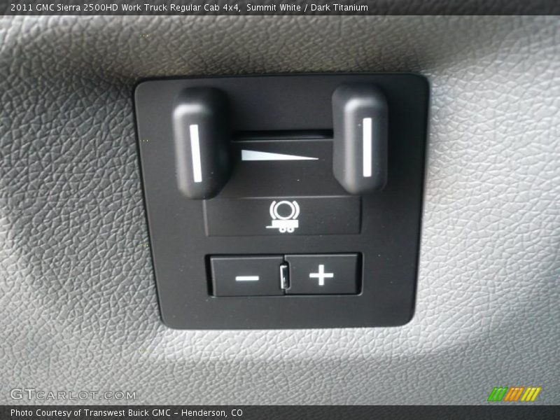 Summit White / Dark Titanium 2011 GMC Sierra 2500HD Work Truck Regular Cab 4x4