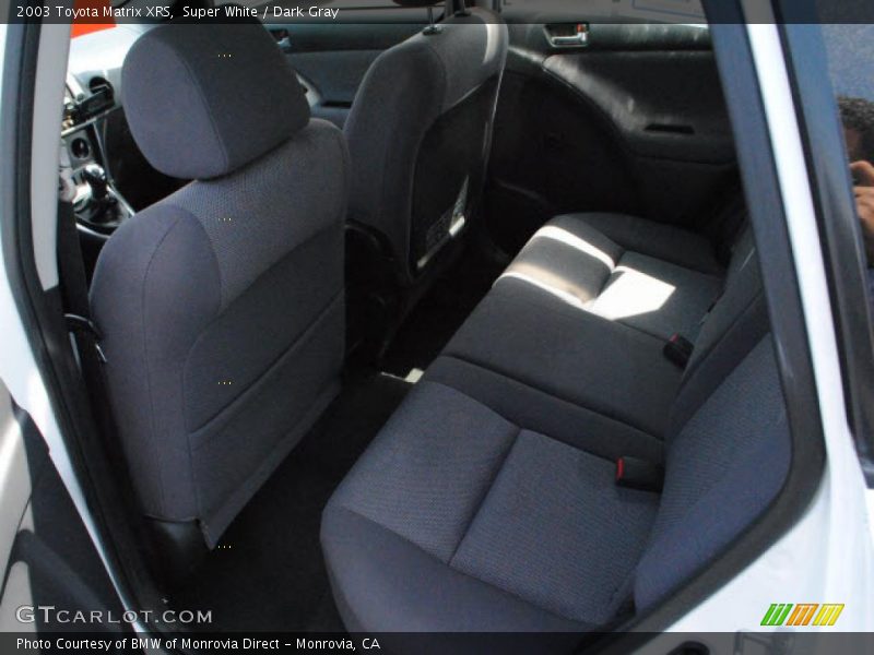 Super White / Dark Gray 2003 Toyota Matrix XRS