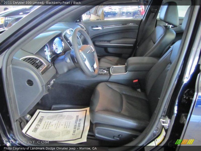  2011 300 Limited Black Interior