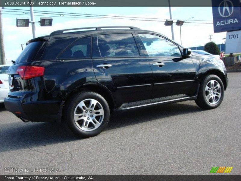 Formal Black / Ebony 2009 Acura MDX Technology