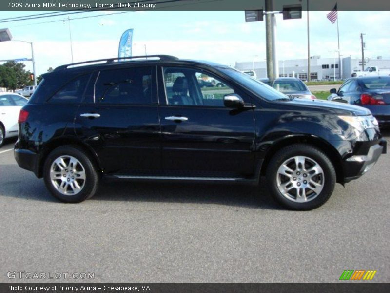 Formal Black / Ebony 2009 Acura MDX Technology