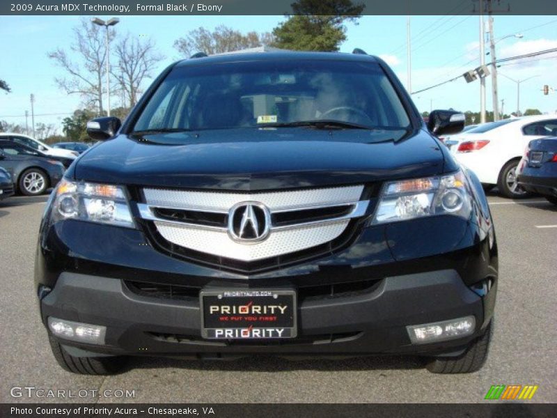 Formal Black / Ebony 2009 Acura MDX Technology