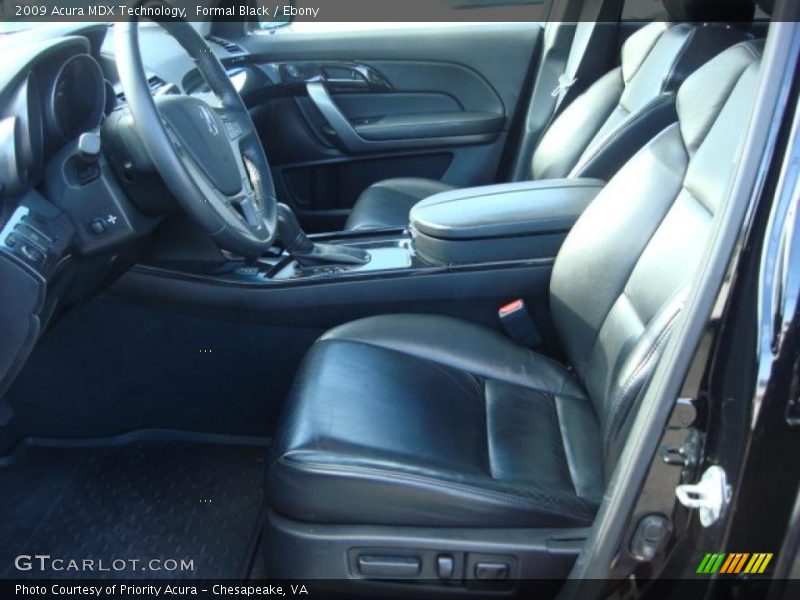 Formal Black / Ebony 2009 Acura MDX Technology