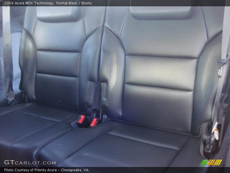 Formal Black / Ebony 2009 Acura MDX Technology