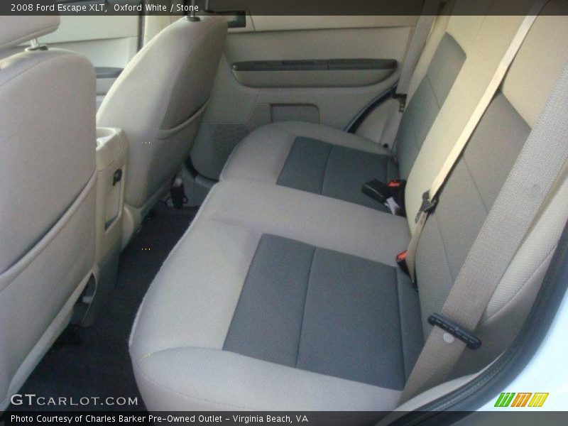 Oxford White / Stone 2008 Ford Escape XLT