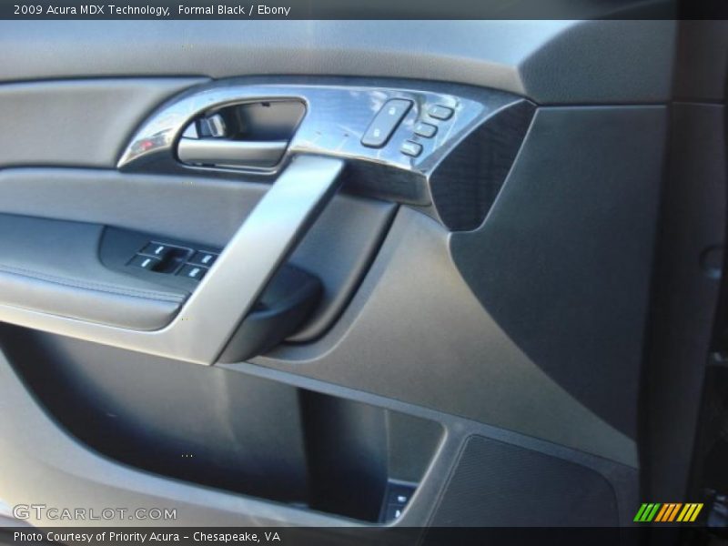 Formal Black / Ebony 2009 Acura MDX Technology