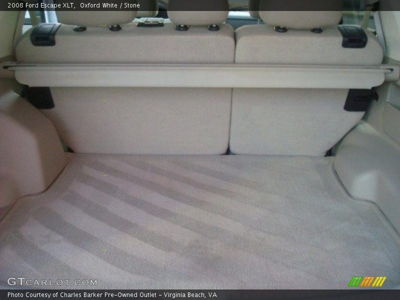 Oxford White / Stone 2008 Ford Escape XLT
