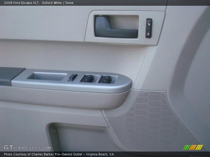 Oxford White / Stone 2008 Ford Escape XLT