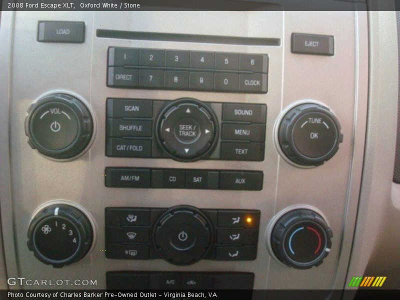 Oxford White / Stone 2008 Ford Escape XLT