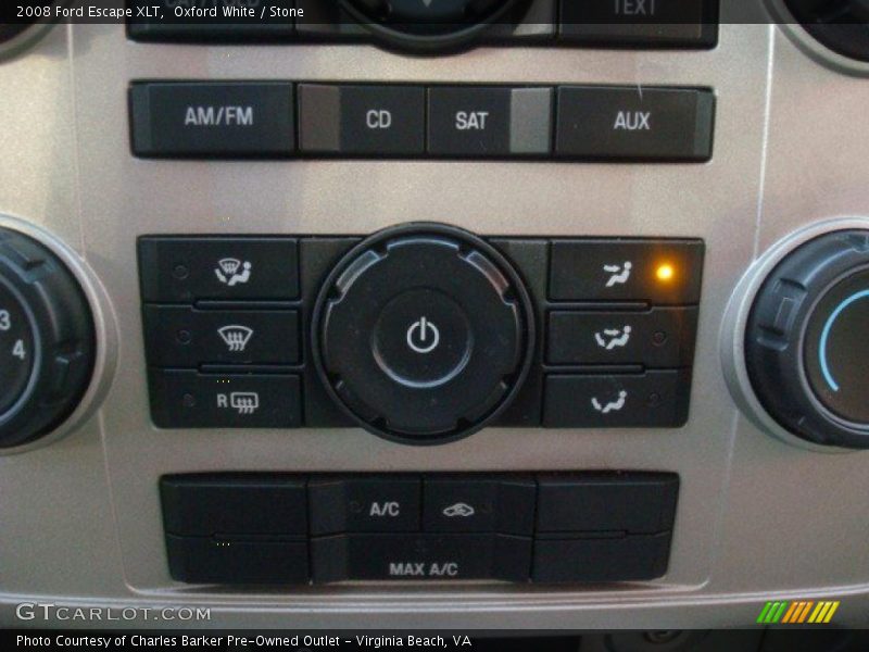 Oxford White / Stone 2008 Ford Escape XLT