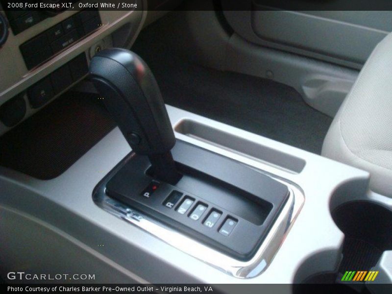 Oxford White / Stone 2008 Ford Escape XLT