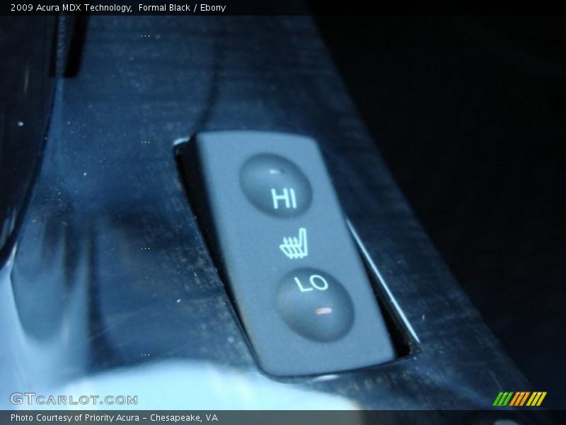 Formal Black / Ebony 2009 Acura MDX Technology