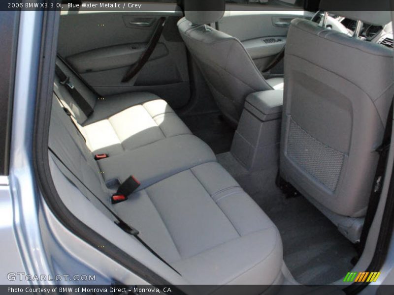 Blue Water Metallic / Grey 2006 BMW X3 3.0i